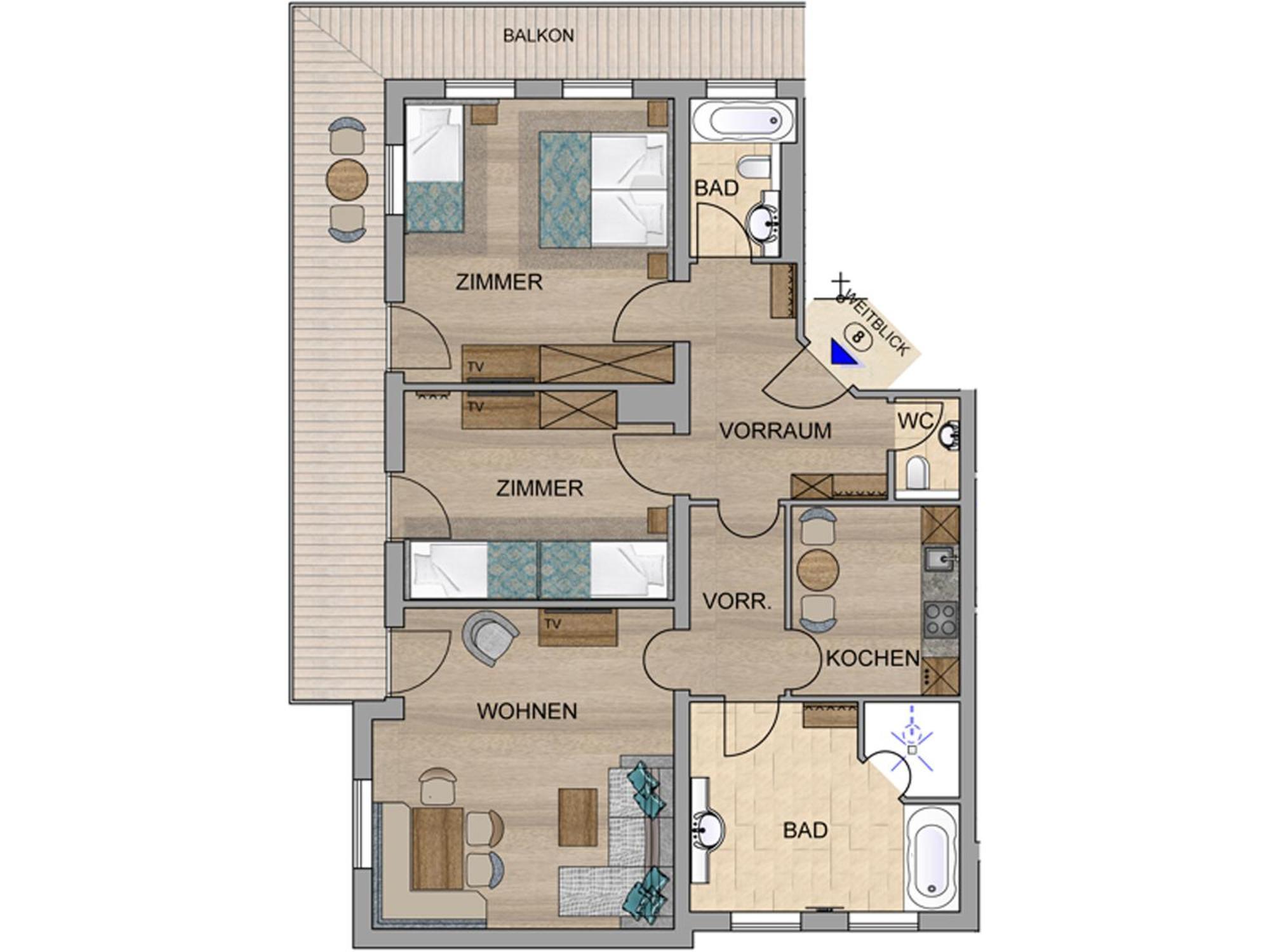 Apartment Schedererhaus *